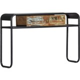  Konzolni stol od masivnog obnovljenog drva 118 x 30 x 75 cm | shoptok.hr