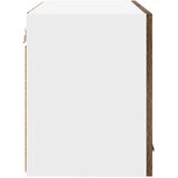 Viseći ormarić Dimljeni hrast i bijela 60 x 31 x 40 cm | shoptok.hr