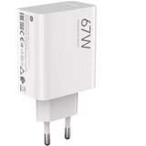 Xiaomi polnilec MDY-12-EH USB-A 67W s polnilnim kablom Type C 6A - bel (Blister) Cene