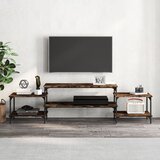 TV ormarić boja dimljenog hrasta 197x35x52 cm konstruirano drvo | Eponuda.ba