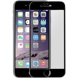 AVIZAR 9H film za ekran iz poševnega kaljenega stekla, popoln oprijem - prozoren s crnim okvirjem str. Apple iPhone 6 in 6S, (20606936) Cene