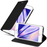 Cadorabo Ohišje, združljivo z Apple iPhone 7 PLUS / 7S PLUS / 8 PLUS v klasična črna - Zaščitni ovitek z magnetnim zapiranjem, stoječo funkcijo in režo za kartice, (20551554) Cene