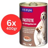 FITFUN Pate Adult, Vlažna hrana za pse, Srce živine, 6x400g | ePonuda.com