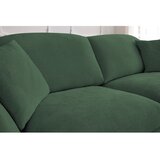 Bobochic Paris Zelena raztegljiva sedežna garnitura 235 cm Cezanne – | Shoptok.si