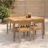 Stol za večeru u vrtu Bijela 147 x 88,5 x 75 cm | shoptok.hr