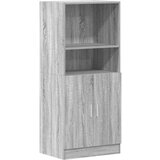 Komplet kuhinjskih omaric 3-delni siva sonoma inženirski les, (21814586) | Shoptok.si