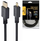 Gembird HDMI kabl CC-HDMID-10, v2.0 HDMI male to Micro-D male 3m, GEMBIRD | Eponuda.ba