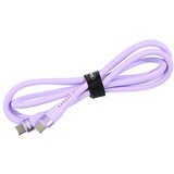 Remax Data kabl Bintrai RC-C139 Fast charging 60W Type C na Type C 1.2M ljubicasti | ePonuda.com