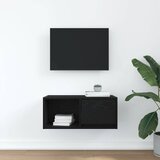 TV ormarić crni hrast 60x31x25,5 cm konstruirano drvo | Eponuda.com