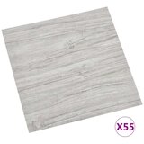  Podne daske 55 pcs Svijetlo siva 5 11 m² PVC - siva i boja drva | shoptok.hr