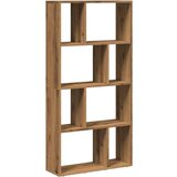 vidaXL Knjižna omara artisan hrast 60x20x120 cm inženirski les | Shoptok.si