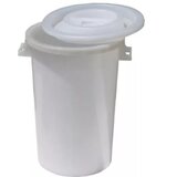  Sod s pokrovom Roto (umetna masa, 50 l, okrogel) | Shoptok.si