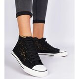 Gemre Black Women's Lace-Up Sneakers Lesli | shoptok.hr