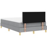  Krevet s opruga kutije Svijetlo siva 120 x 200 cm tkanina | shoptok.hr