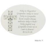  Unikatne slike z Angelom in blagoslovom – Darilo za birmo, prvo obhajilo – 7. Srebrni križ – 15021 | Shoptok.si