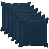  Presvlaka za jastuk 6 pcs HOUTEN Plava 80 x 80 cm | shoptok.hr