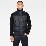 G-star Vest - Denim mix quilted vest blue | shoptok.hr