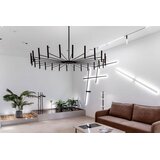 Toolight stropna svjetiljka sa staklenom kuglom APP1196-15CP black | shoptok.hr