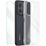 Oem Mayaxess, Zaščitni paket 2-v-1: ovitek + kaljeno steklo za Xiaomi Redmi 15C, Prozorno, (5000208854) | Shoptok.si