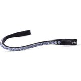 Schockemöhle Sports Čelni trak 'Browband Siena' - black/light blue - Cob Cene