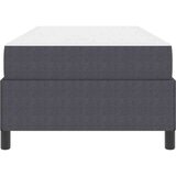  Konstrukcija postelje z vzmetnico Temno siva 90 x 190 cm blago, (5000126345) | Shoptok.si