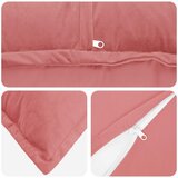  Presvlaka za jastuk 2 pcs HOUTEN Ružičasta 30 x 50 cm Baršun | shoptok.hr