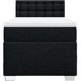  Box spring krevet s madracem crni 80 x 200 cm od tkanine | shoptok.hr