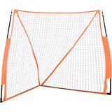 vidaXL Prenosna baseball mreža oranžna in črna 183x182x183 cm | Shoptok.si