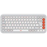 Logitech pop icon keys us tastatura bela | Eponuda.com