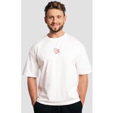 GymBeam shaker boxy t-shirt white 112201 Cene