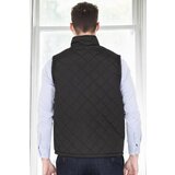 Dewberry 15240 Quilted Mens Vest with Fleece Inside-BLACK | shoptok.hr