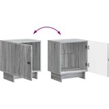  Noćni ormar 2 pcs Siva sonoma 43 x 34,5 x 50 cm | shoptok.hr