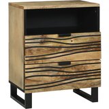 vidaXL Noćni ormarić 50x33x60 cm Masivno drvo Mango | shoptok.hr