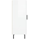  Komoda sjajna bijela 34,5 x 34 x 90 cm od konstruiranog drva | shoptok.hr