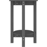  Stolić za kavu sivi Ø 40x60 cm od masivne borovine | shoptok.hr