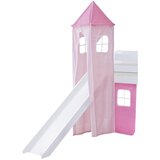 MID.YOU Igralna Postelja Kasper, 90x200, Roza, Tobogan, Stolp | Shoptok.si