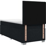  Boxspring krevet s madracem Crna 80 x 200 cm Tkanina 200 x 80 x 140.5 cm | Shoptok.si