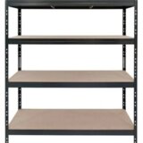  Polica metalna 180x160x60cm 4 police mdf rivet xl | Eponuda.com