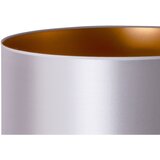  Duolla - Stona lampa CANNES 1xE14/15W/230V, prečnika 20 cm, srebrna/bakarna/bela | Eponuda.com