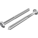  Namještajni vijci 2 pcs Srebrno M6 x 85 mm Čelik | shoptok.hr