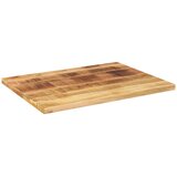  Ploča stola 70x60x3,8 cm pravokutno puno drvo grubo mango | shoptok.hr