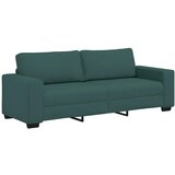  3-dijelni set sofa s jastucima, tamnozelena tkanina | shoptok.hr