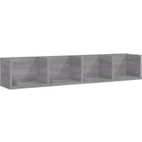 Maison Chic Stenska polica - Viseča Polica siva sonoma 100x18x18 cm inženirski les, (21784604) | Shoptok.si