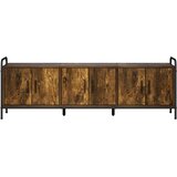  TV ormar 146 x 33 x 50 cm Dimljeni hrast Konstruirano drvo Slike