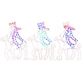  Božićne figure sveta tri kralja s 504 LED žarulje 70 x 50 cm | shoptok.hr