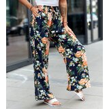 UR/CEO Navy wide floral pants Cosimo | shoptok.hr