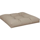 vidaXL Jastuk za palete smeđesivi 80 x 80 x 12 cm od tkanine Cijene