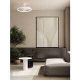 Nova Luce Bela kovinska LED zatemnitvena stropna svetilka Lunair – | Shoptok.si
