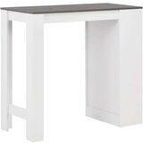 vidaXL Barski stol s policom bijeli 110 x 50 x 103 cm | shoptok.hr