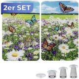 Maximex Zaštitni poklopci za štednjak u setu od kaljenog stakla 2 kom 52x30 cm Summer Meadow – | shoptok.hr